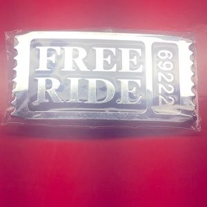 Free Ride! Collectible Belt Buckle! 69222